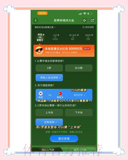 世界杯竞猜报名攻略：热门赛事深度解析