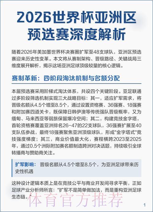 2026年世界杯赛事数据全面深度解析